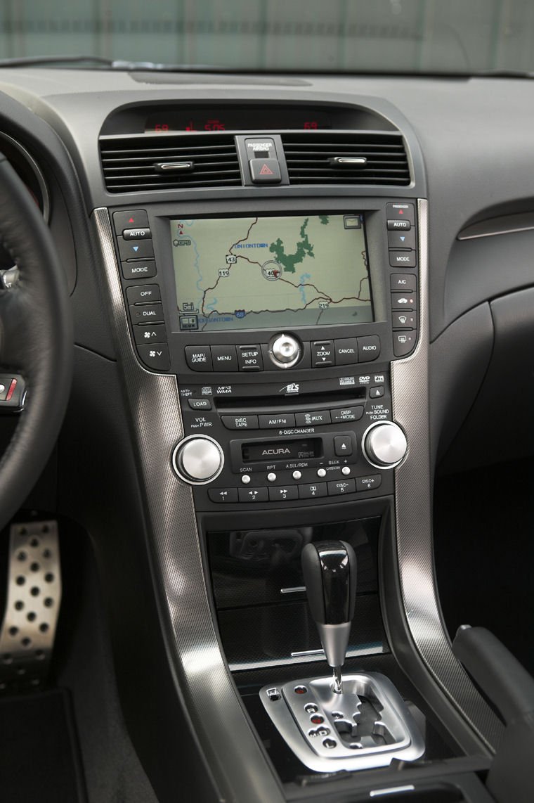 2007 Acura TL Type-S Center Console Picture